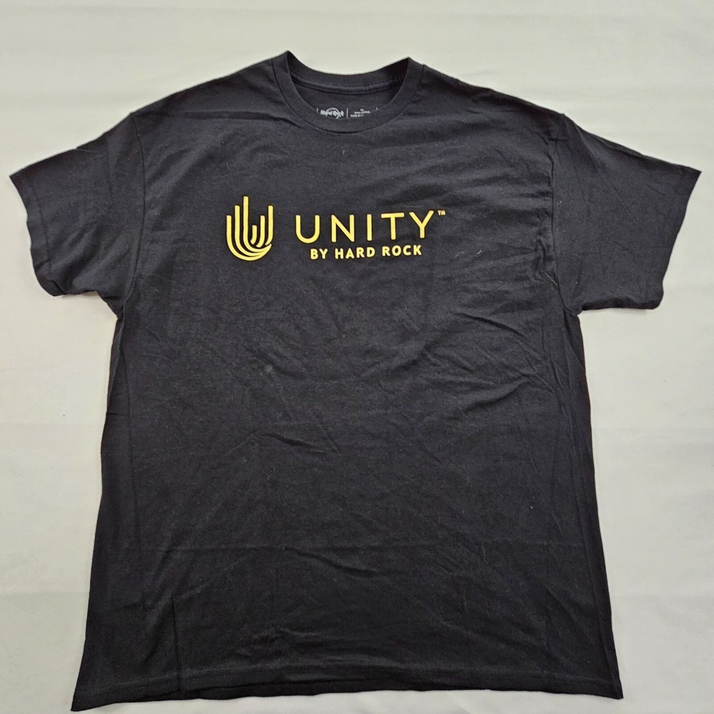 Unity by Hard Rock Black Short Sleeve Cotton T-Shirt Men's XL